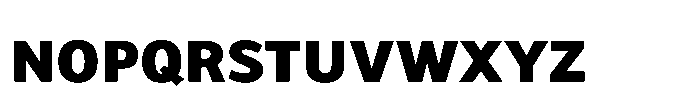 Biotrip Sans Caps Biotrip Caps Extra Bold Font LOWERCASE