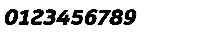 Biotrip Sans Extra Bold Italic Font OTHER CHARS