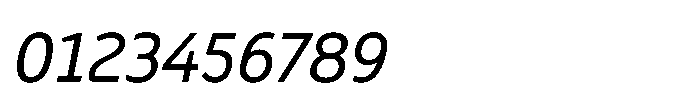 Biotrip Sans Italic Font OTHER CHARS