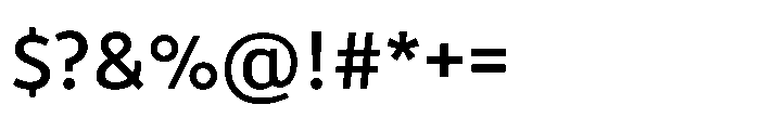 Biotrip Sans Medium Font OTHER CHARS