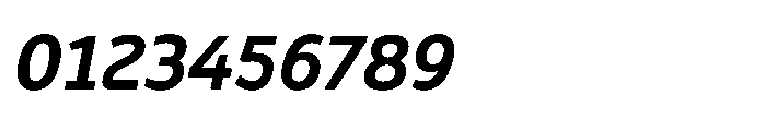 Biotrip Sans Semi Bold Italic Font OTHER CHARS
