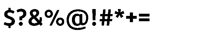 Biotrip Sans Semi Bold Font OTHER CHARS