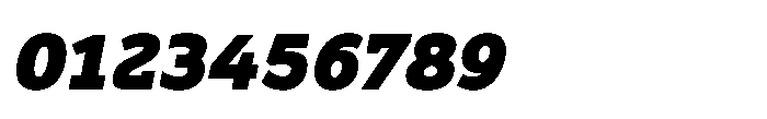 Biotrip Serif Black Italic Font OTHER CHARS