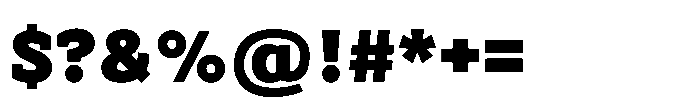Biotrip Serif Black Font OTHER CHARS