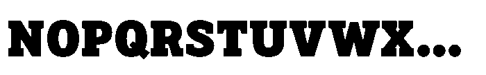 Biotrip Serif Black Font UPPERCASE