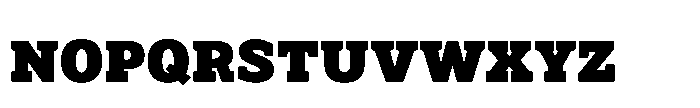Biotrip Serif Caps Black Font LOWERCASE