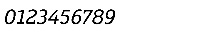 Biotrip Serif Italic Font OTHER CHARS