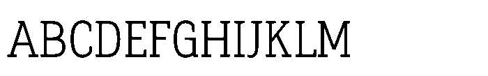 Biotrip Serif Light Font UPPERCASE