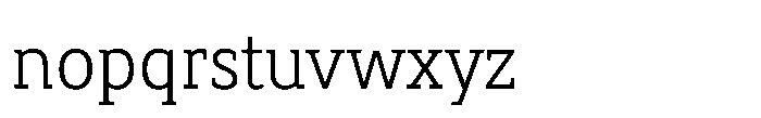Biotrip Serif Light Font LOWERCASE