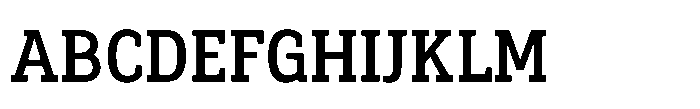 Biotrip Serif Medium Font UPPERCASE