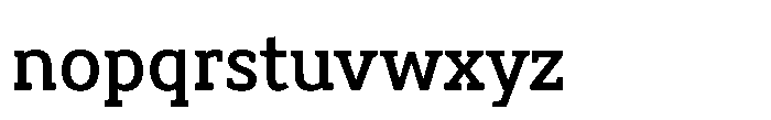 Biotrip Serif Medium Font LOWERCASE