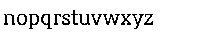 Biotrip Serif Regular Font LOWERCASE