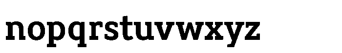 Biotrip Serif Semi Bold Font LOWERCASE