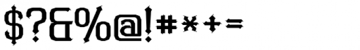 Bipolar Bold Font OTHER CHARS