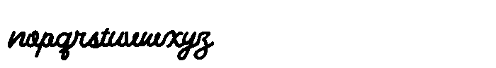 Birdie Bash Font LOWERCASE
