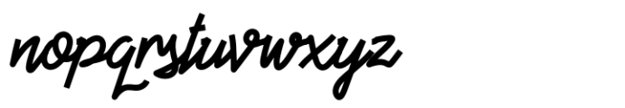Birdmello Font LOWERCASE