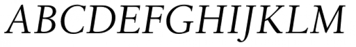 Birka Italic Font UPPERCASE