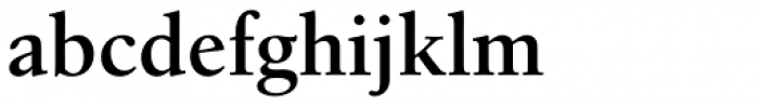 Birka Pro SemiBold Font LOWERCASE
