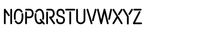 Birken Font UPPERCASE