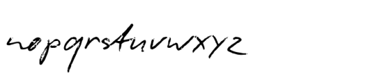 Biro Script Regular US Font LOWERCASE