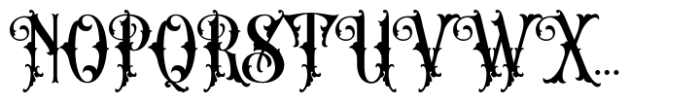 Birstein Font UPPERCASE