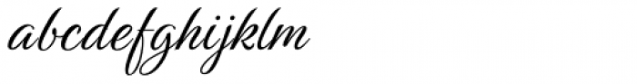 Birthstone Script Font LOWERCASE