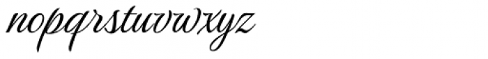 Birthstone Script Font LOWERCASE