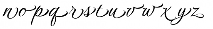 Birthstone Titling Font LOWERCASE