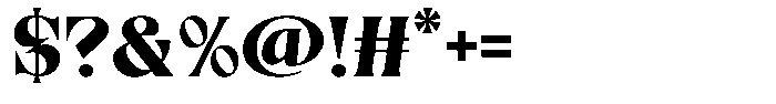 Birvase Font OTHER CHARS