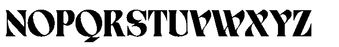 Birvase Font UPPERCASE