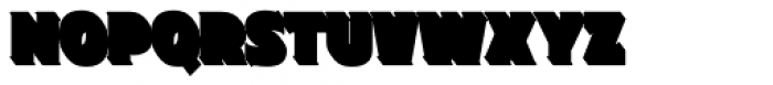 Biscotti Shadow Font LOWERCASE