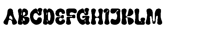 Bisma Groovy Font UPPERCASE