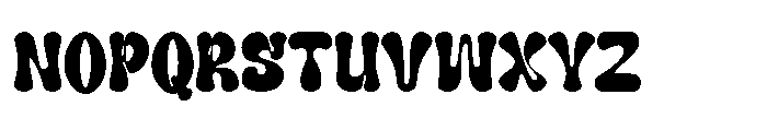 Bisma Groovy Font UPPERCASE