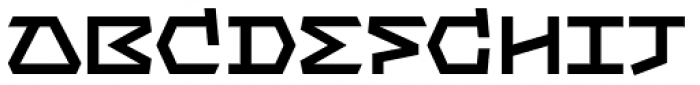 Bismuth Medium Font UPPERCASE