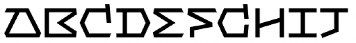 Bismuth Regular Font UPPERCASE