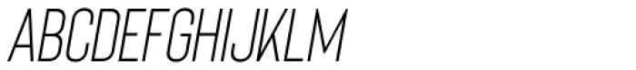 Bison Regular Italic Font LOWERCASE