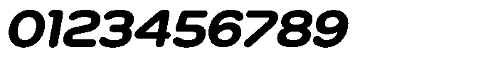 Bisteron Bold Italic Font OTHER CHARS