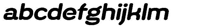 Bisteron Bold Italic FONT