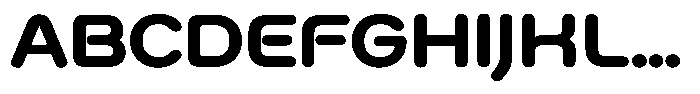 Bisteron Bold Font UPPERCASE
