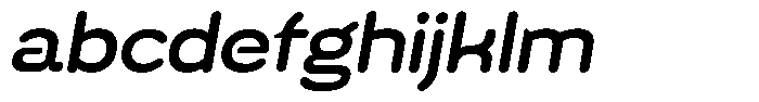 Bisteron Italic FONT
