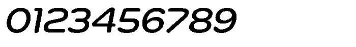 Bisteron Light Italic Font OTHER CHARS
