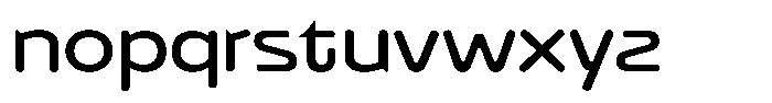 Bisteron Light Font LOWERCASE