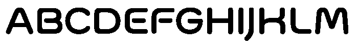 Bisteron Regular Font UPPERCASE