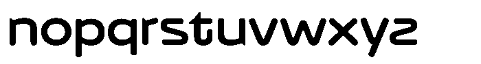 Bisteron Regular Font LOWERCASE