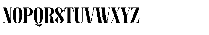 Bistoric Historic Regular Font UPPERCASE