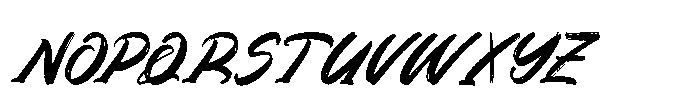 Bitalon Italic Font UPPERCASE