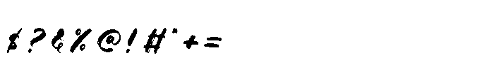 Bitalon Regular Font OTHER CHARS