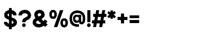 Bitcoa Font OTHER CHARS