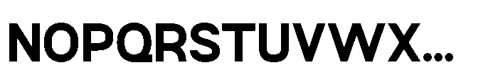 Bitcoa Font UPPERCASE