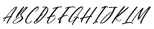 Biteful Market Italic Font UPPERCASE